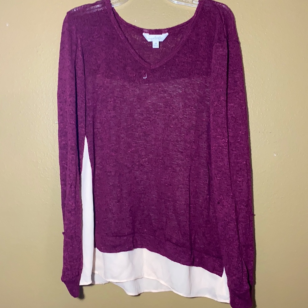 Charming Charlie color block sweater
